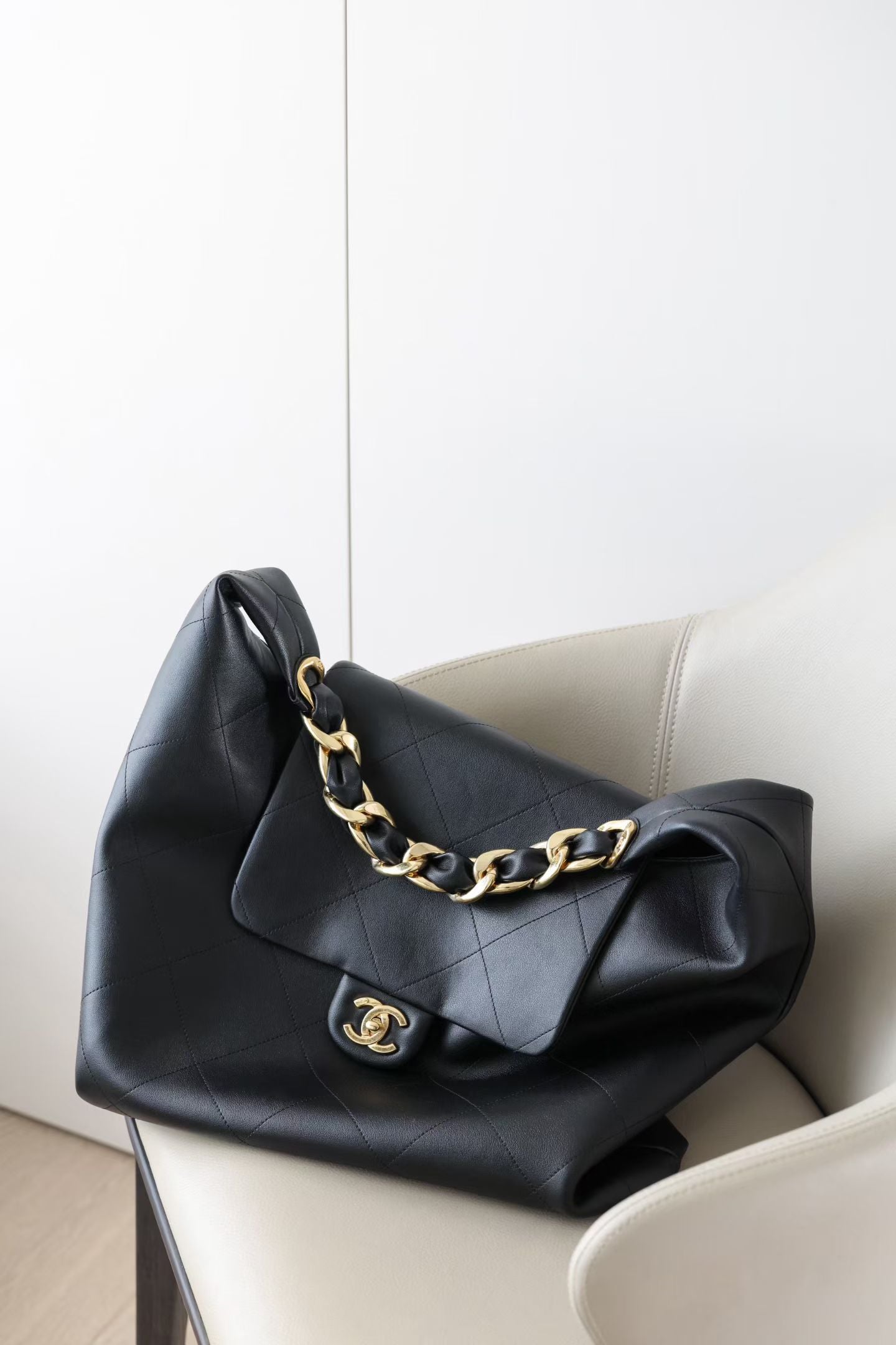 Chanel Maxi Hobo Bag