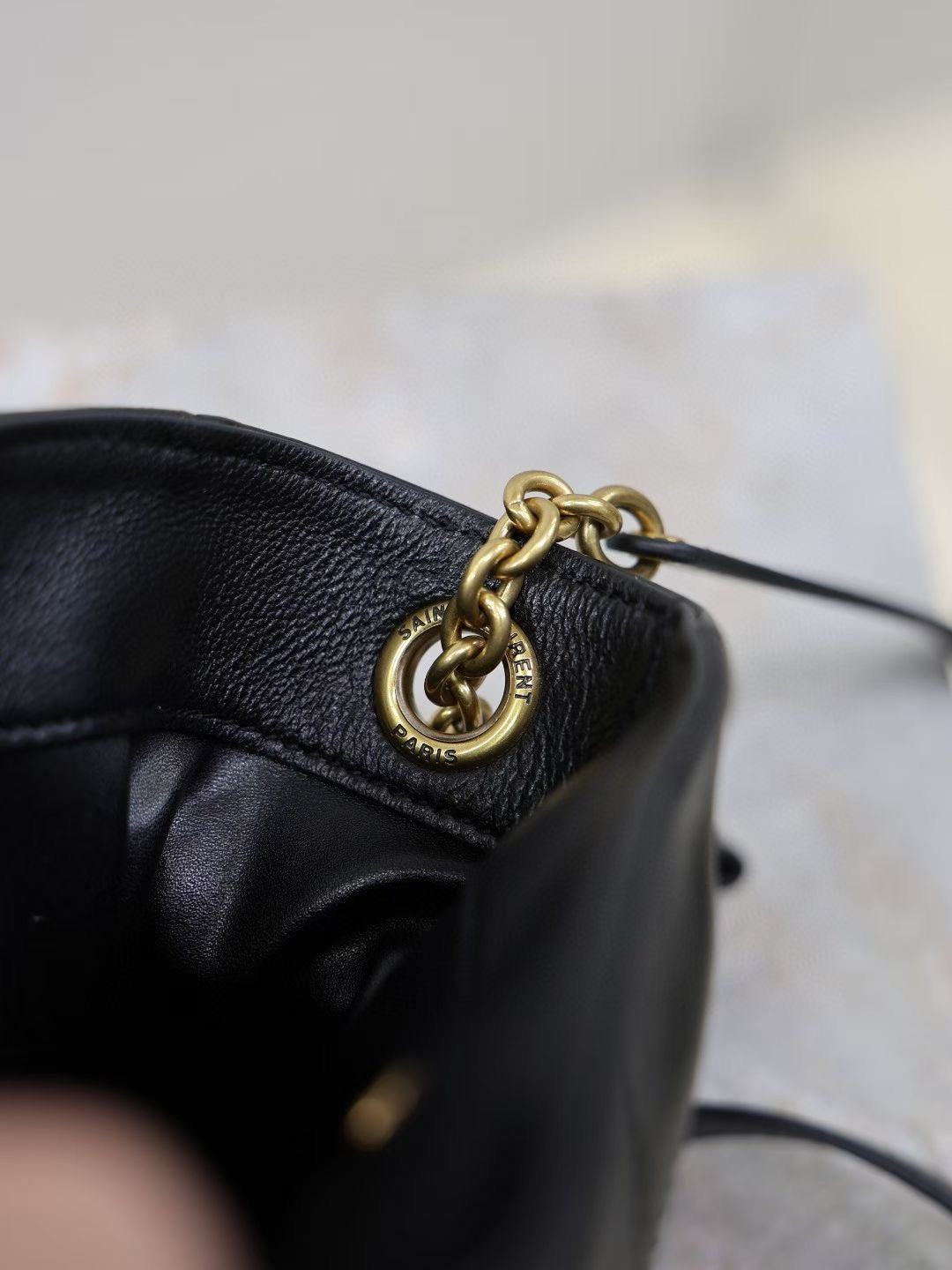 SAINT LAURENT MINI BUCKET BAG