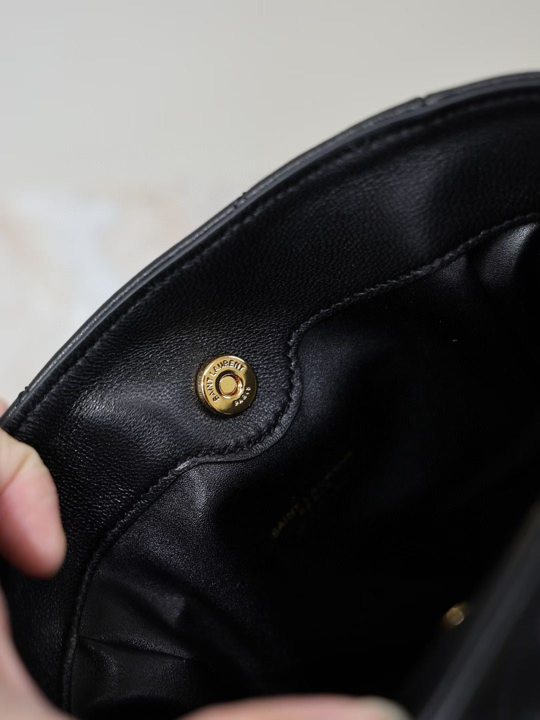 SAINT LAURENT MINI BUCKET BAG