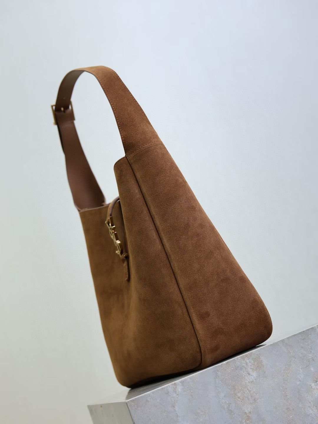 SAINT LAURENT SUEDE HOBO BAG