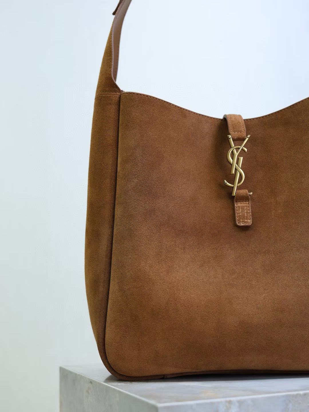 SAINT LAURENT SUEDE HOBO BAG