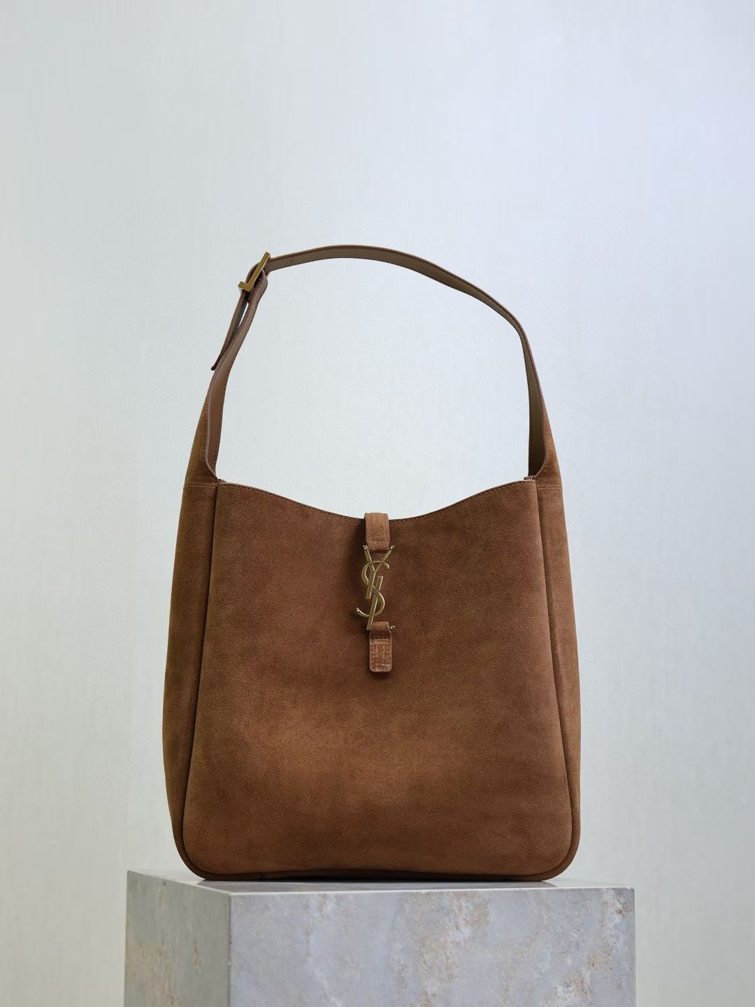 SAINT LAURENT SUEDE HOBO BAG