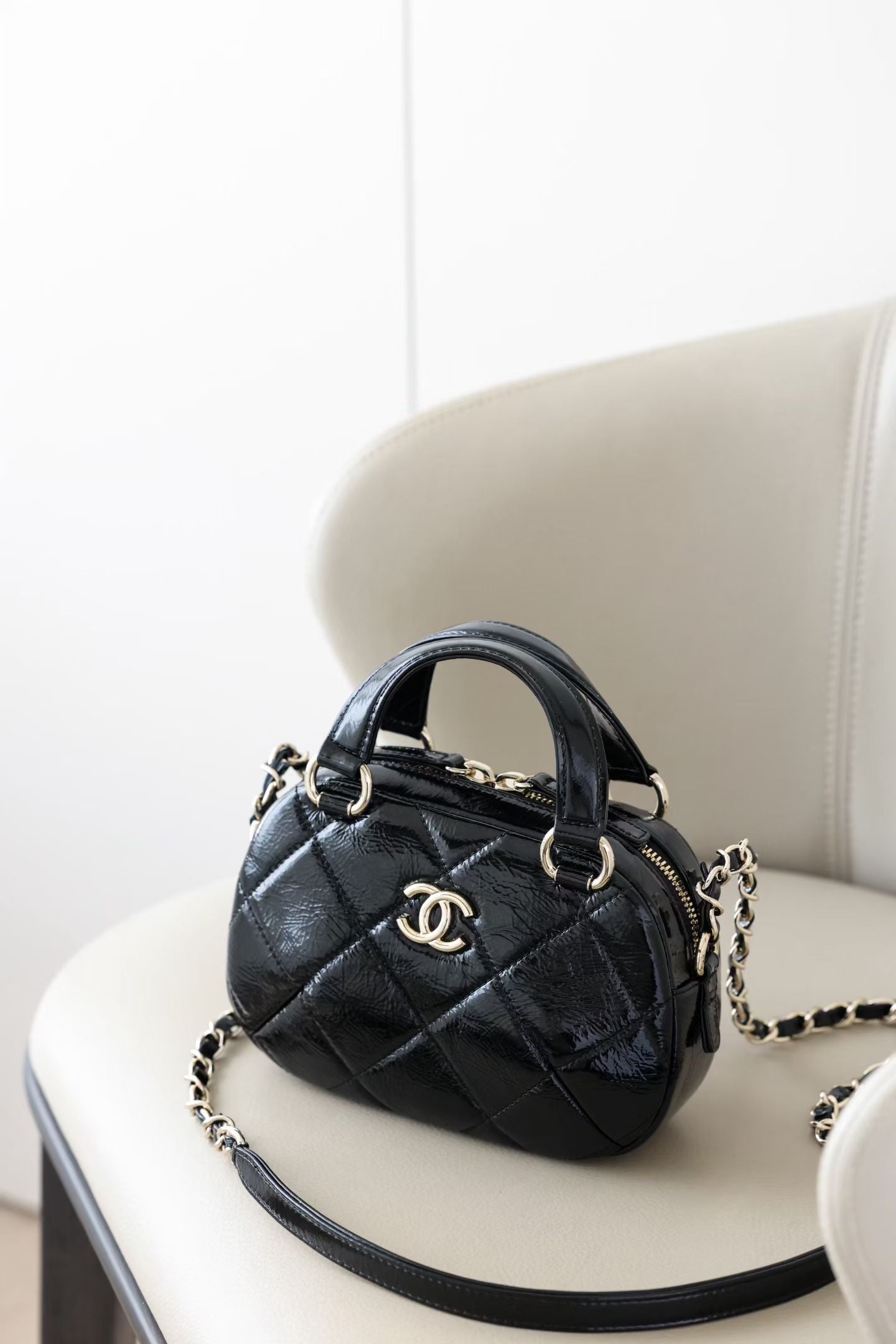 CHANEL MINI BOWLING BAG
