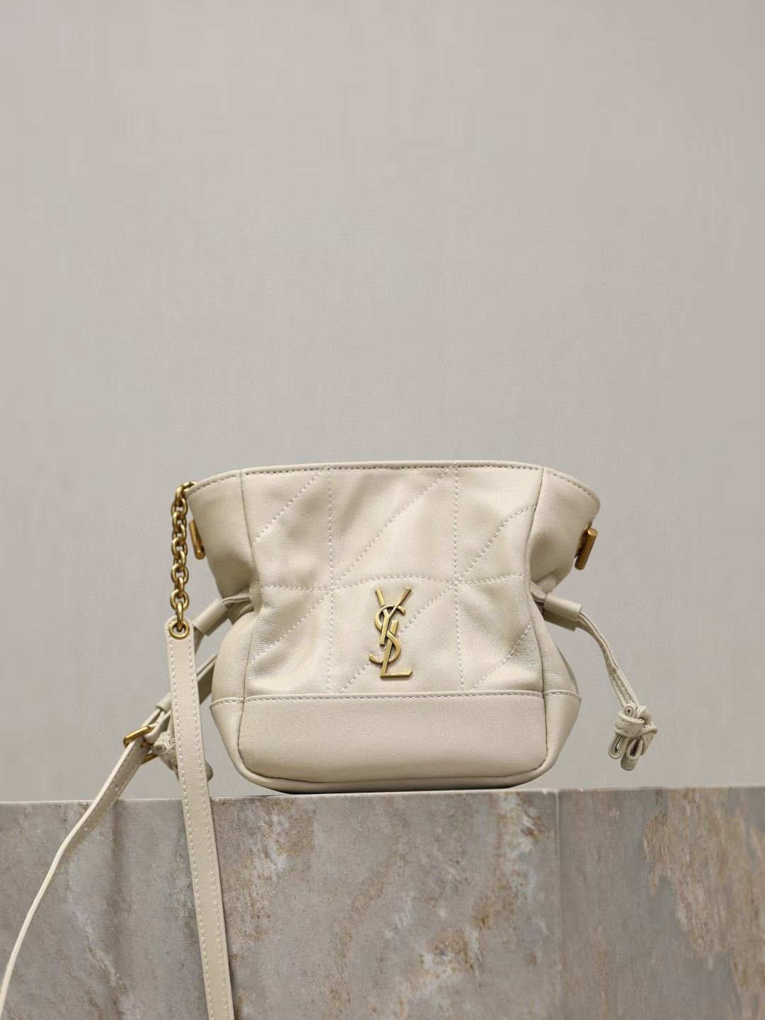 SAINT LAURENT MINI BUCKET BAG